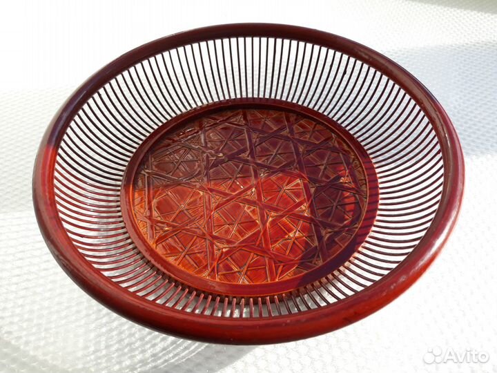 Корзиночка плетеная для хлеба, конфет, печенья