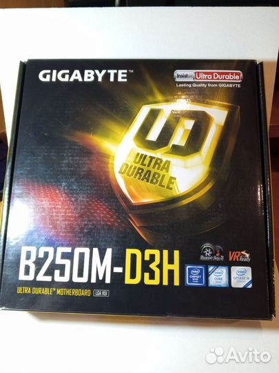 Мат.плата Gigabyte GA-B250M-D3H