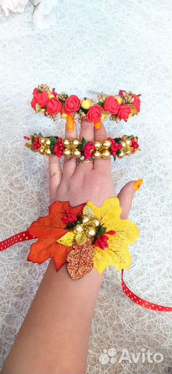 Ободок цветы, ободок ягоды, ободок лисья