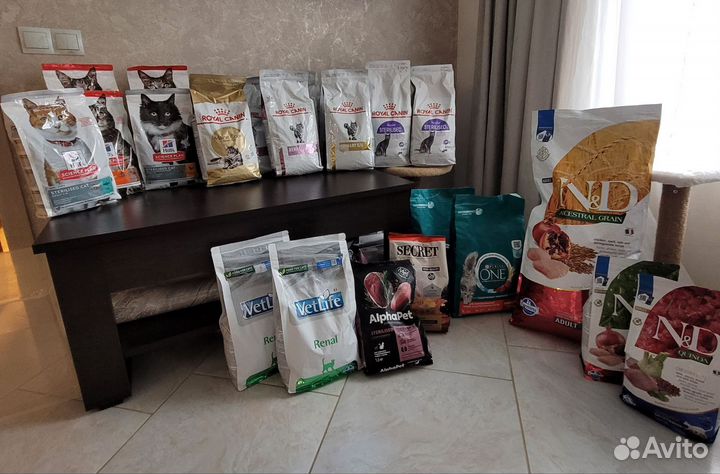 Корм для кошек royal canin,farmina, N&D,purina