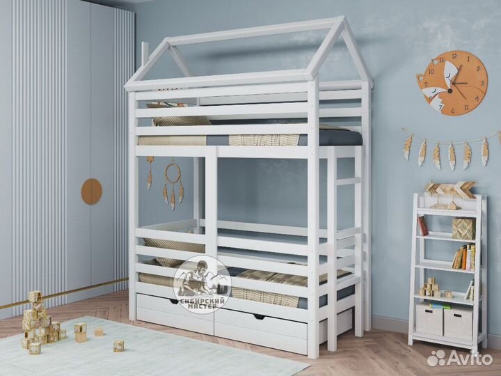 Двухъярусная кровать для детей