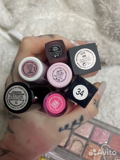 Набор косметики пакетом новая и бу