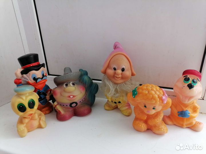 Резиновые игрушки СССР