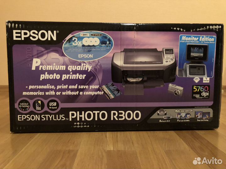 Фотопринтер epson