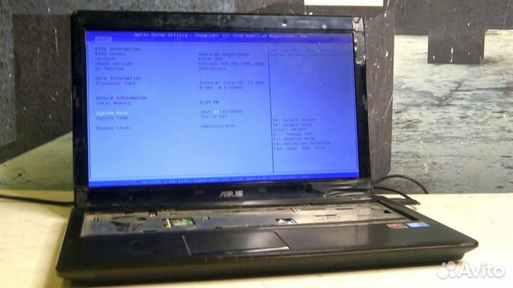 На запчасти Asus i3/4gb ddr3/HD6370