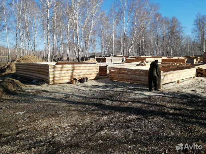 Рубленные бани в наличии