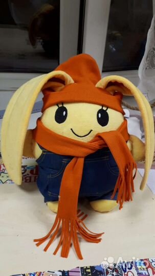 Заяц Лаки игрушка детская мягкая