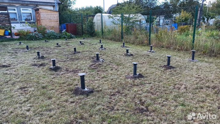 Винтовые сваи / Фундамент под ключ