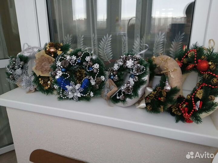 Венок новогодний, рождественский