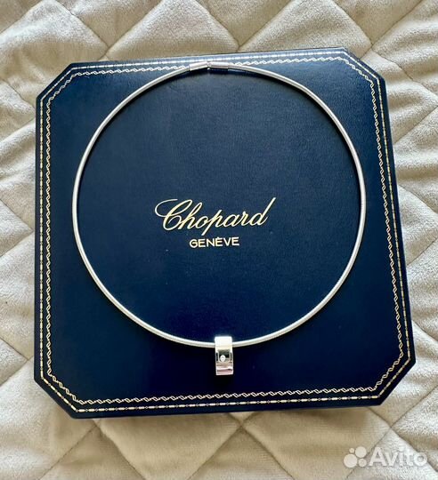 Колье Chopard с бриллиантом оригинал