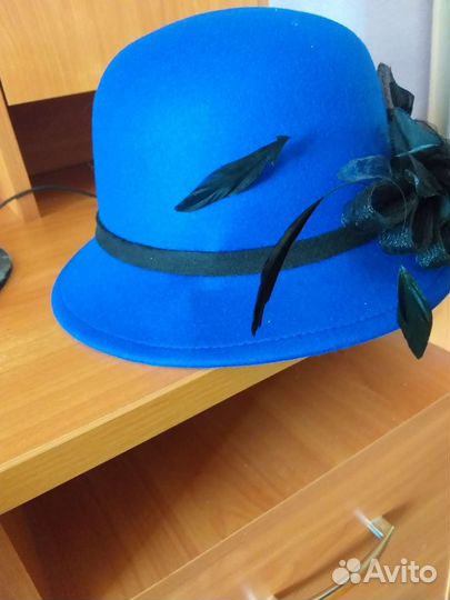 Шляпа фетровая женская