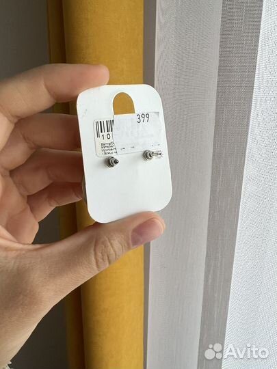 Серьги бижутерия Diva