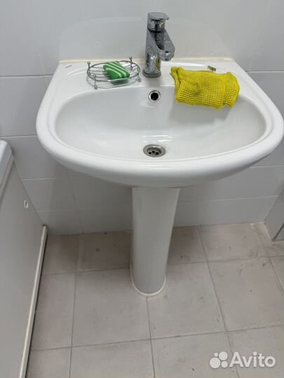Раковина от застройщика