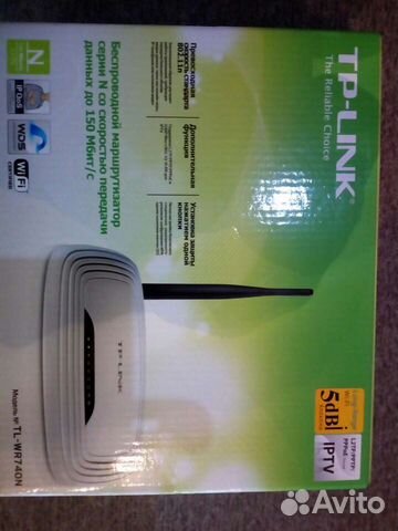 WI FI роутер TP-Link TL-WR740N новый