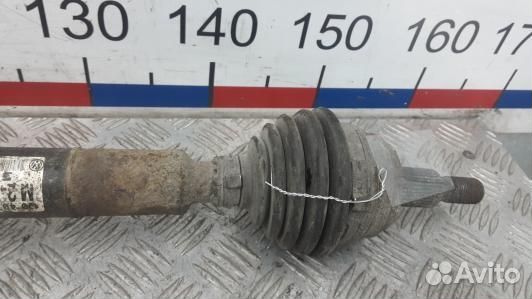 Привод передний правый skoda octavia A4 (2ST02N101