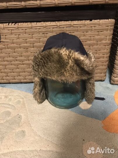 Шапка ушанка детская