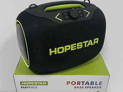 Колонка Hopestar Party Box 120 Ватт + 2 микрофона