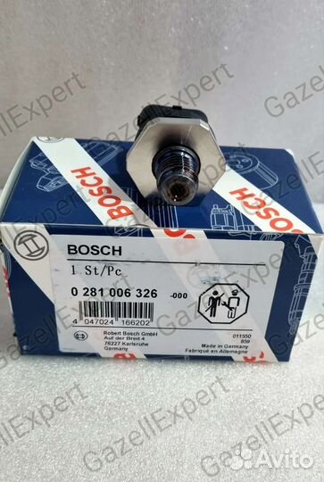 Датчик давления в топливную рампу ориг