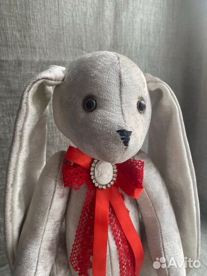 Мягкая игрушка заяц ручная работа