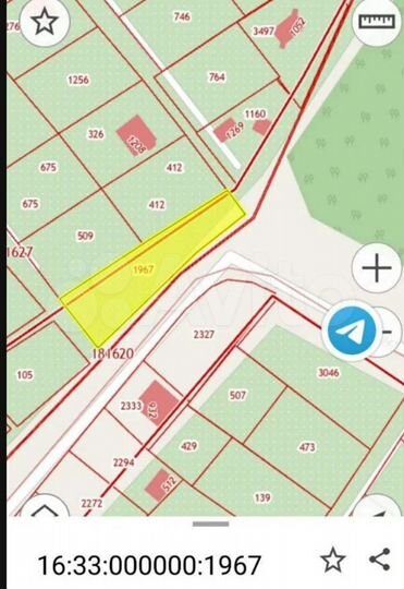 Участок 11,5 сот. (СНТ, ДНП)