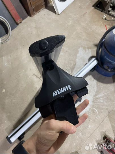 Багажник на крышу рейлинги атлант kia rio 4