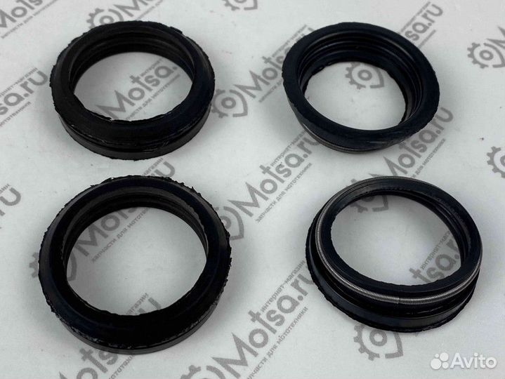 Набор сальников Урал передней вилки (4 штуки)