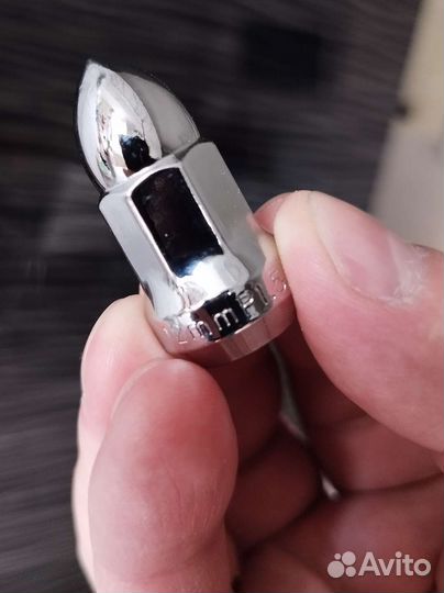 Колесные гайки пули 17 м12/1.5 хром