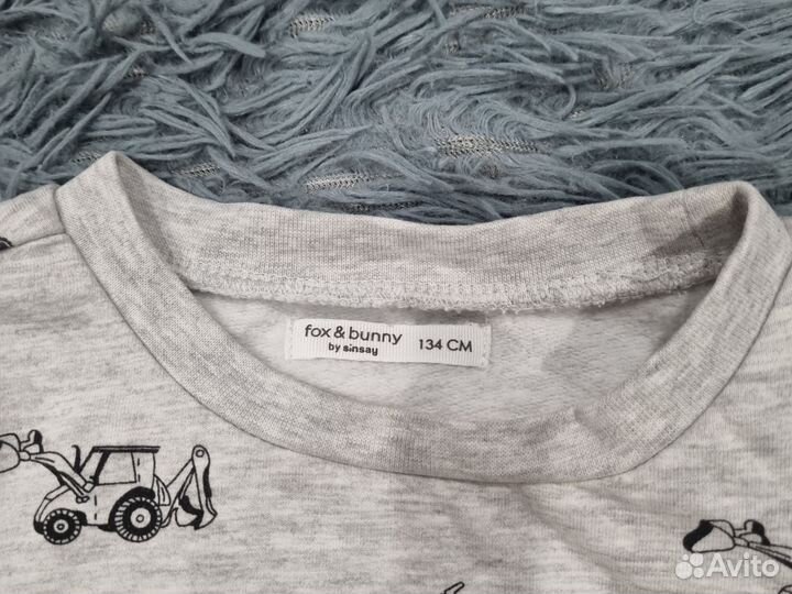 Джемпер для мальчика 134 размер хлопок