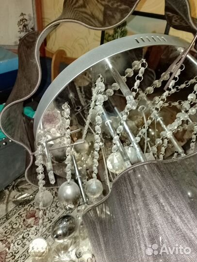 Люстра потолочная хрустальная