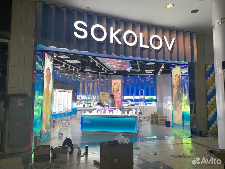 Вывеска. Буквы световые, Световые короба