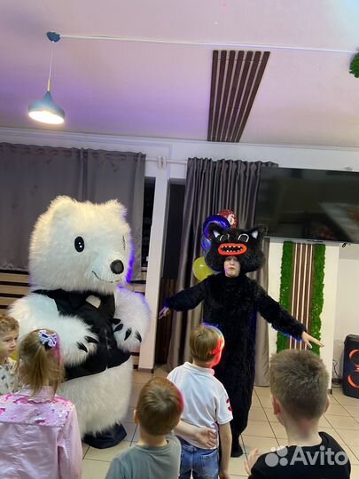 Белый Мишка поздравление