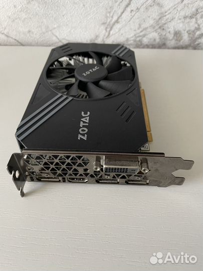 Видеокарта GTX 1060 6GB Zotac