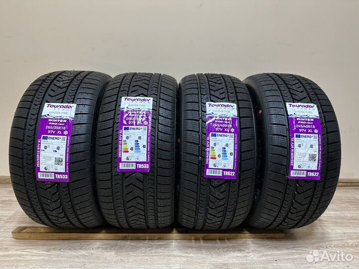 Tourador Winter Pro TSU1 245/40 R18 и 265/35 R18 97V