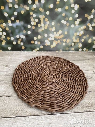 Салфетка сервировочная из бумажной лозы