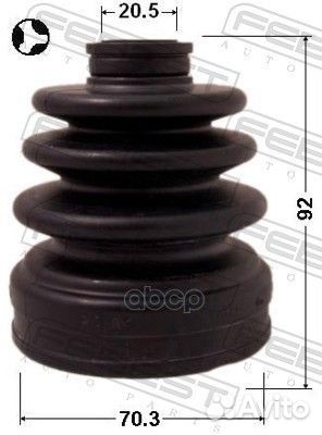 Пыльник ШРУСа 0815-B9 0815-B9 Febest