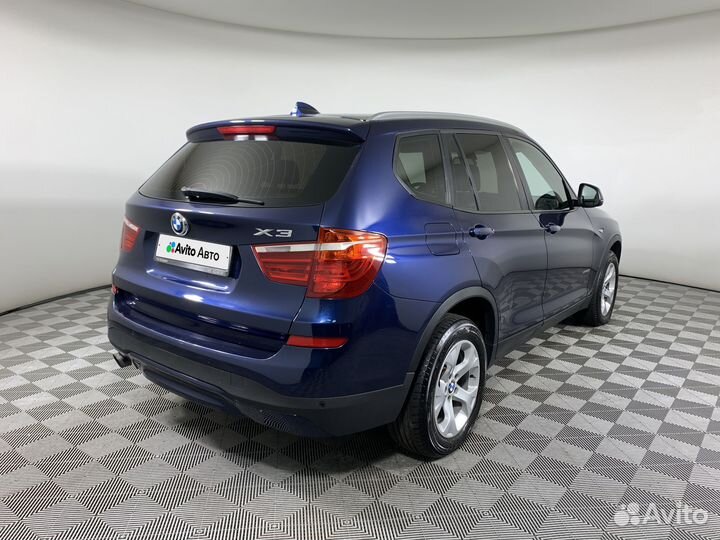 BMW X3 2.0 AT, 2015, 172 190 км