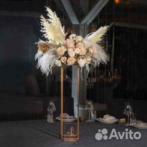 Свадебное оформление зала/ аренда декора