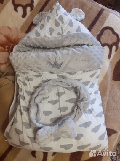 Детский зимний конверт