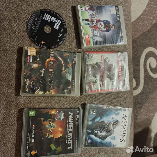 Диски на ps3