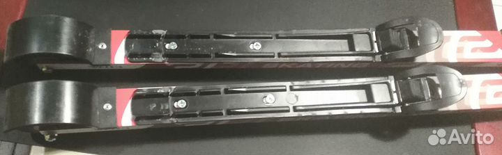 Лыжи роллеры jelva skating + Крепления + Чехол