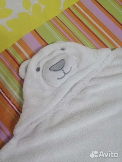 Плед детский плюшевый для новорожденных