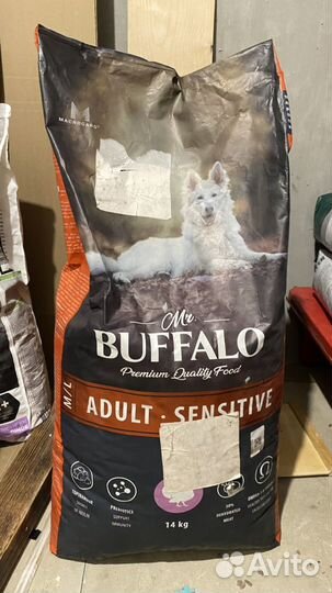 Корм для собак крупных пород Buffalo 14кг
