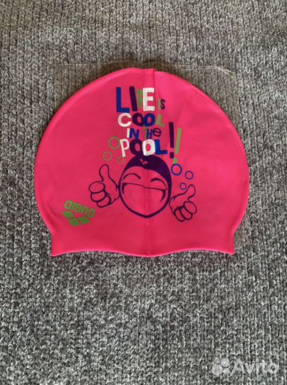 Шапочка для плавания arena