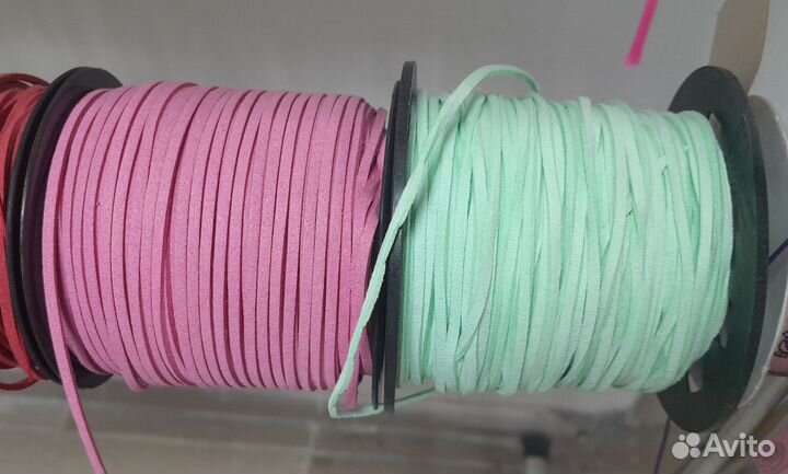 Шнур искусственная замша