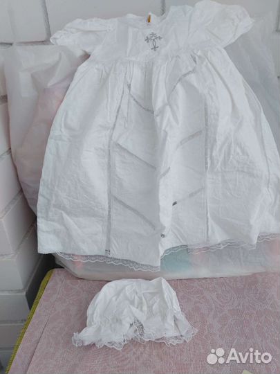 Новый крестильный набор для девочки