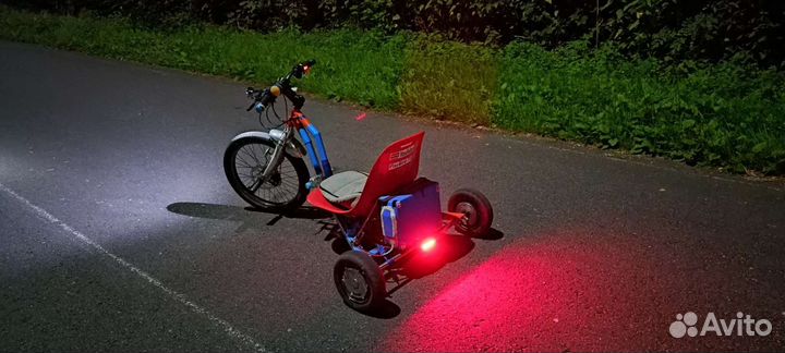 Электро дрифт трайк 1200Ватт