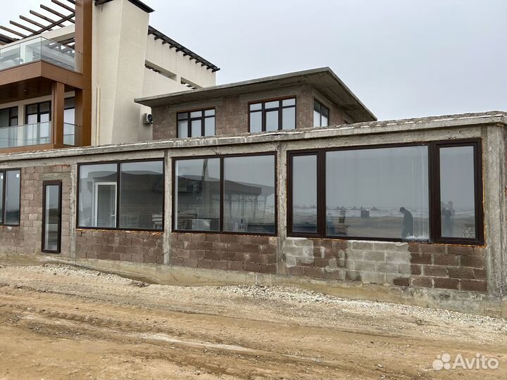 Панорамные окна / окна пвх и алюминий