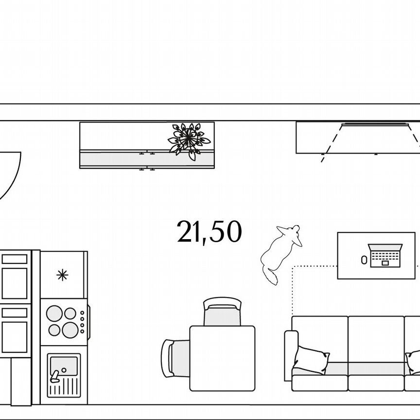 Квартира-студия, 30,2 м², 3/13 эт.