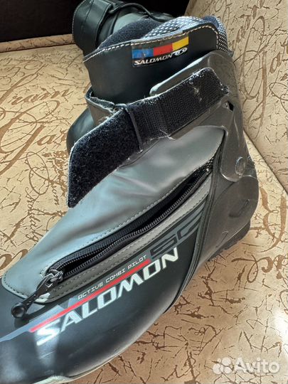Лыжные ботинки salomon 43