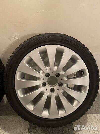 Комплекс зимних колёс (шипы) r17. Шины nokian hakk